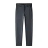 Wholesale Custom Men Tailored Trousers Tight Fashion Business Casual Loose Straight Leg Long Pants - Ellianto fashion Men's