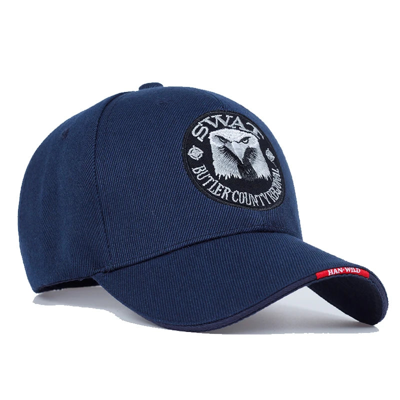 SWAT Army Cap Male Embroidered Eagle Black Baseball Caps Men Gorras Para Hombre Women Snapback Bone Masculino Tactical Cap - Ellianto fashion Men's