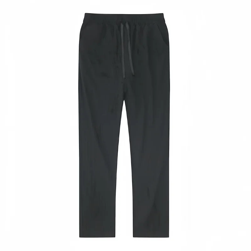 Men's Cotton Linen Pants Joggers Sweatpants Streetwear Breathable Solid Color Linen Trousers Vacation Summer Loose Pants S-5XL - Ellianto fashion Men's