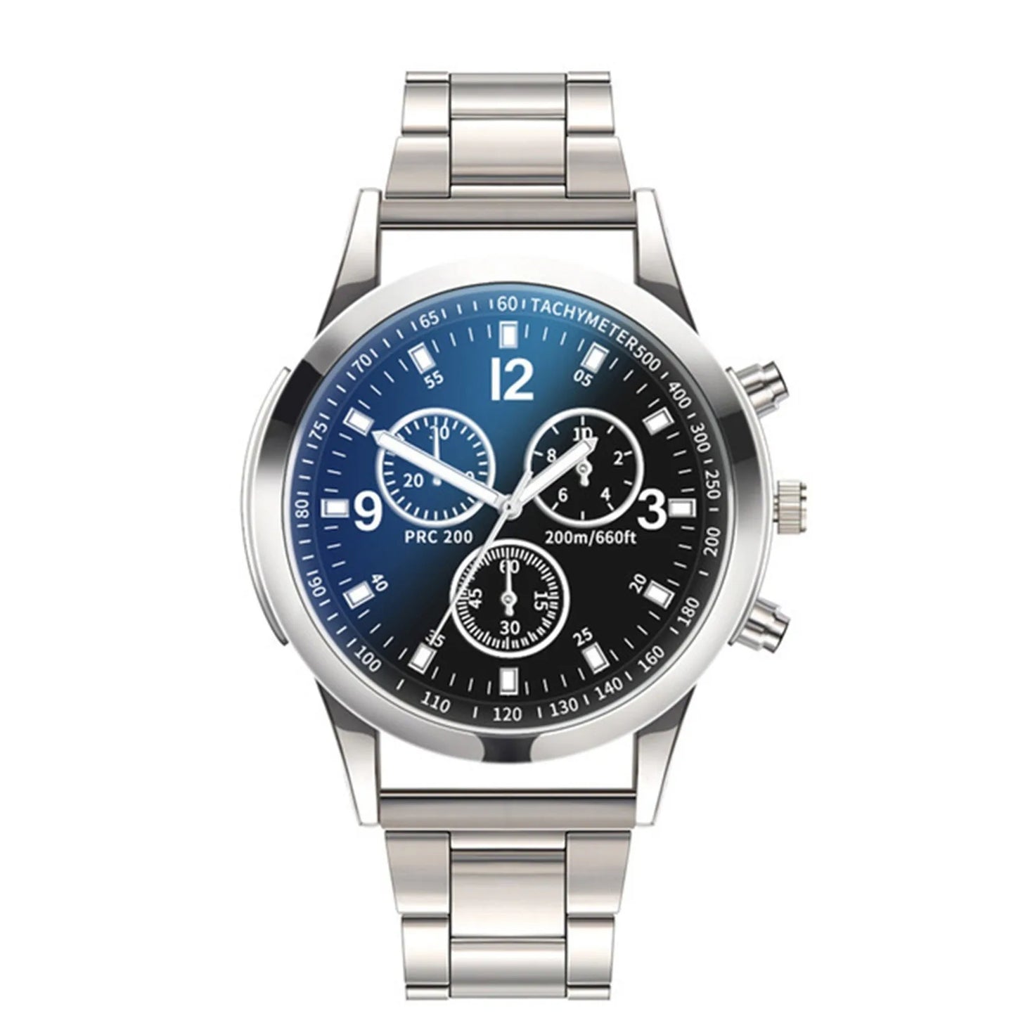 2025 Fashion Men Luxury Watches Mens Business Stainless Steel Casual Quartz Watch for Male Wristwatch Relogio Masculino Relógio - Ellianto fashion Men's