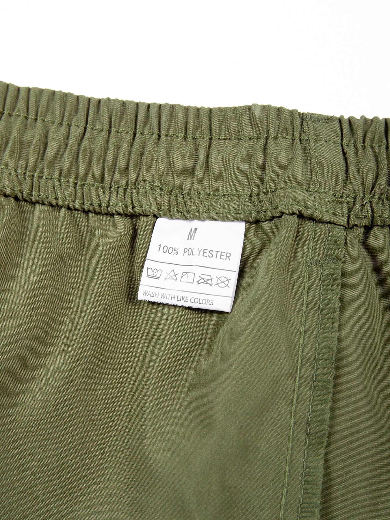 Men's Shorts Loose Large Size Multi-Pocket Overalls Summer Comfortable Elastic Waist Pants Outdoor Casual Sports Beach Pants - Ellianto fashion Men's