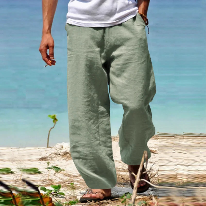 Fashionable Summer Men Hip Hop Breathable Relaxed Relaxed Sports Men's Pants Men Clothing Mens Pants - Ellianto fashion Men's