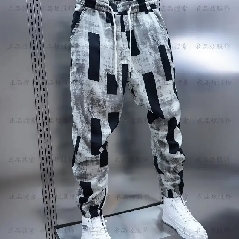 Men's Clothing Trousers for Men Pants Sport Male Clothes Baggy Pants Man Korean Popular Clothes Running Gym Jogging Sweatshirt - Ellianto fashion Men's