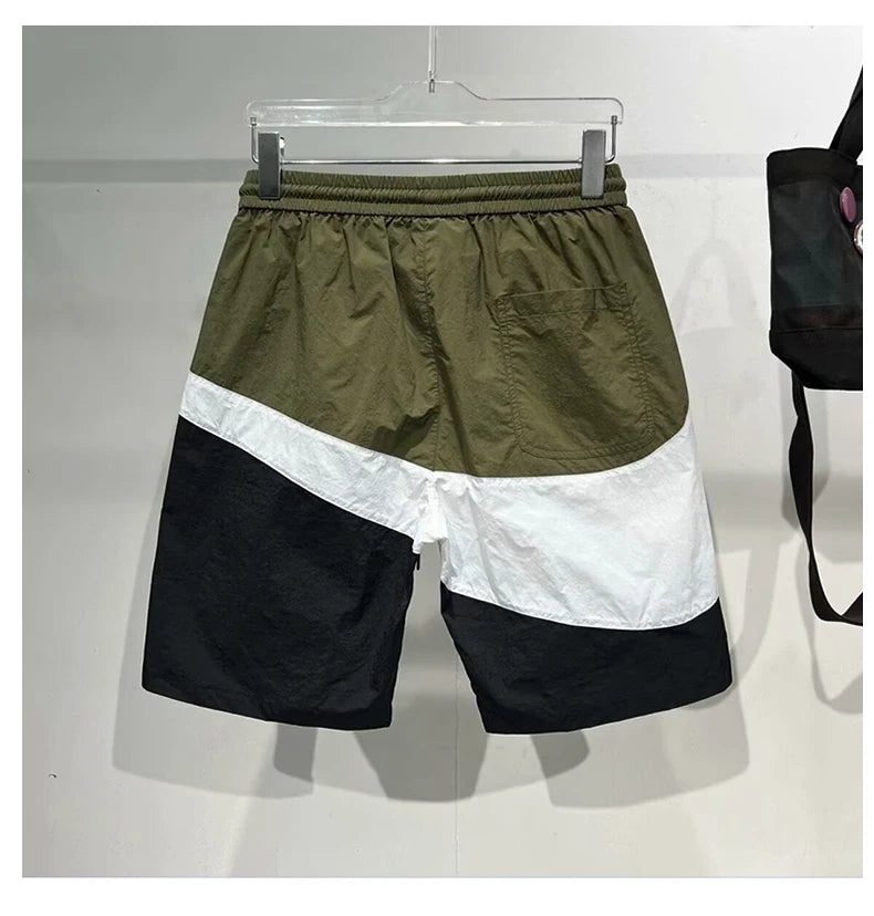 Nike Black Navy Fashion Cool Breathable Men Spring Summer Quick Drying Casual Short Pants Exercise Shorts Male Streetwear - Ellianto fashion Men's