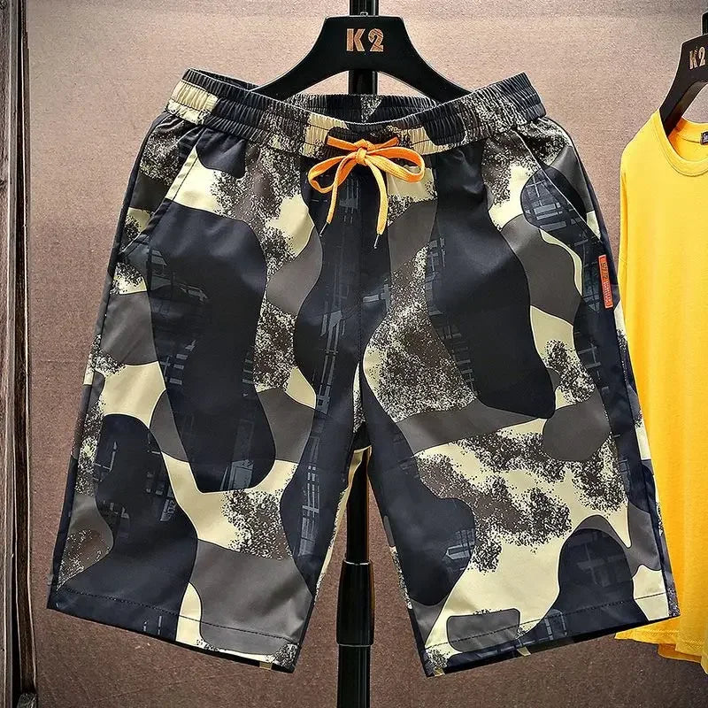 2025 Shorts for Men Sweat Black Sports Beach Man Short Pants Hiphop Joggers Board Stylish Thin Novelty in New Pant 2025 Xl Dry Fit - Ellianto fashion Men's