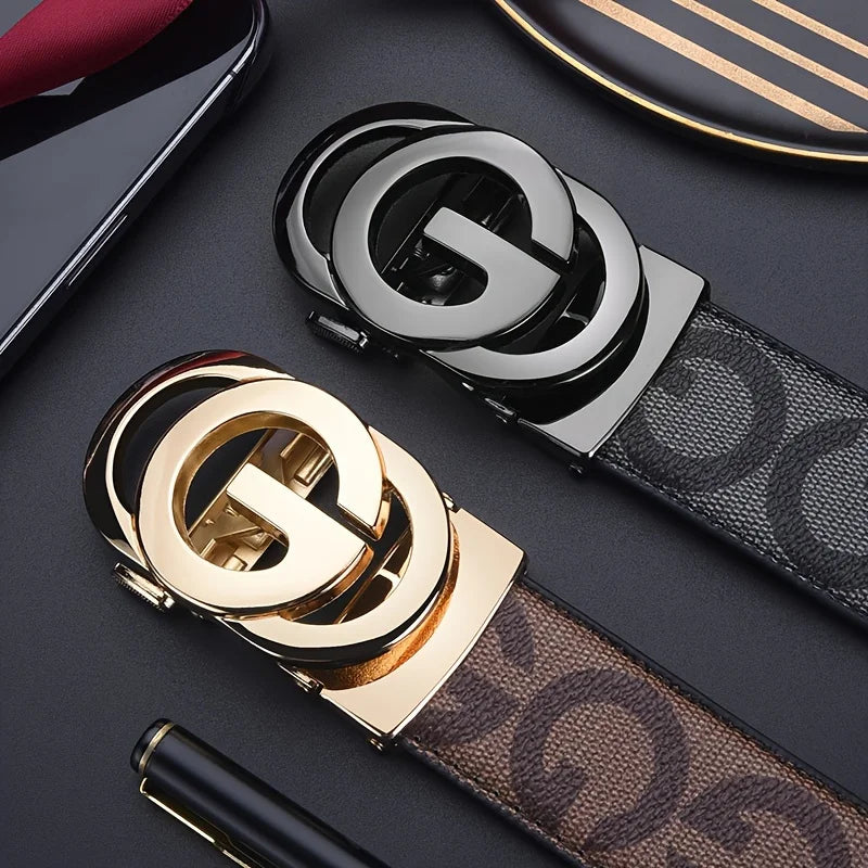 Men's Belts Business Collocation Men's Accessories High-End Atmosphere Ideal Gift For Dad - Ellianto fashion Men's