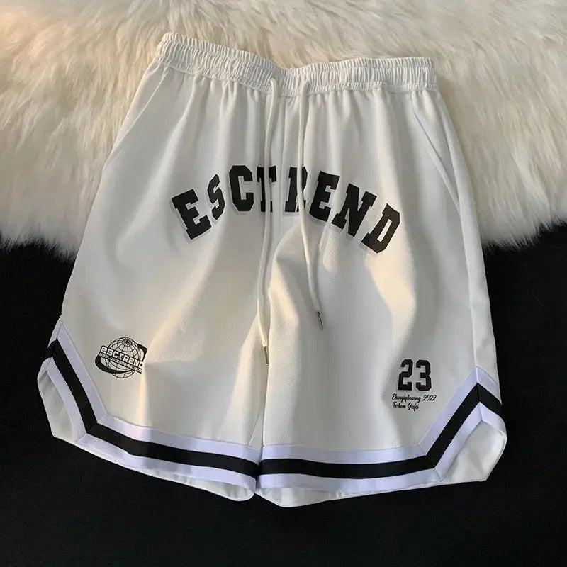 New Arriavl Summer Chicago Baskerball Pants Jersey West Coast Culture Beach Shorts Fitness Sports Training Gym Shorts Men - Ellianto fashion Men's