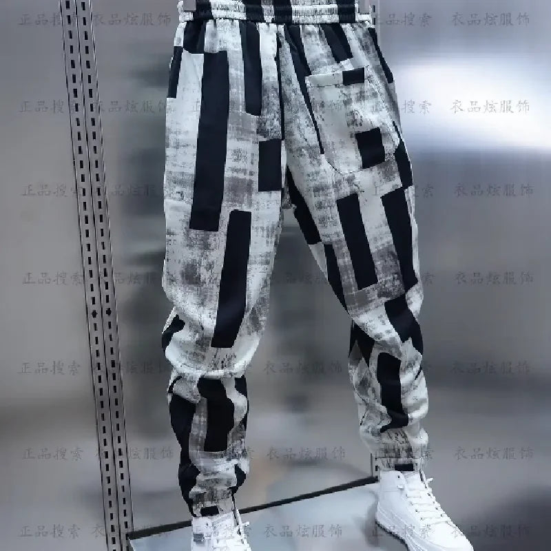 Men's Clothing Trousers for Men Pants Sport Male Clothes Baggy Pants Man Korean Popular Clothes Running Gym Jogging Sweatshirt - Ellianto fashion Men's