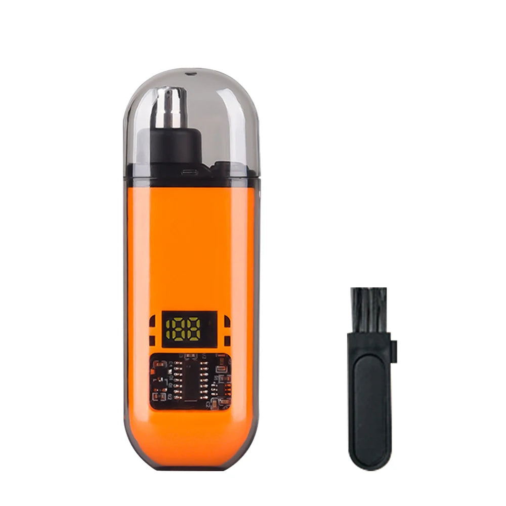 Electric Nose Hair Trimmer Mini Portable Nose Hair Remover for Men USB Rechargeable Trimmer for Nose and Ears Nose Hair Clipper - Ellianto fashion Men's