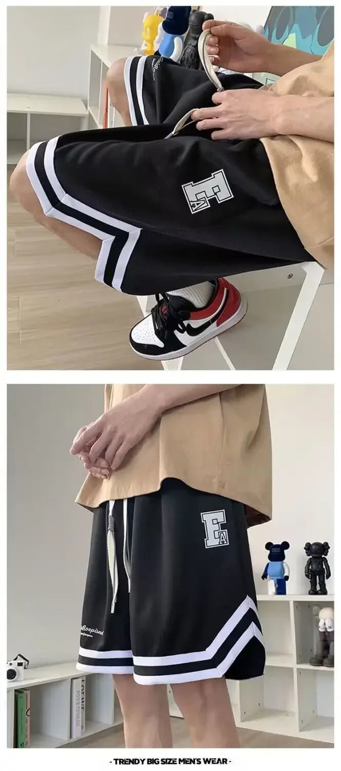 New Arriavl Summer Chicago Baskerball Pants Jersey West Coast Culture Beach Shorts Fitness Sports Training Gym Shorts Men - Ellianto fashion Men's