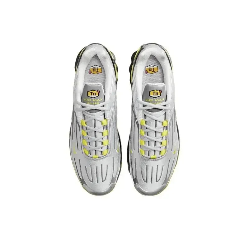Nike Air Max Plus Tn 3 Running Shoes Non Slip And Durable Fabric Mesh Breathable Light Retro Classic FQ2387-001 - Ellianto fashion Men's