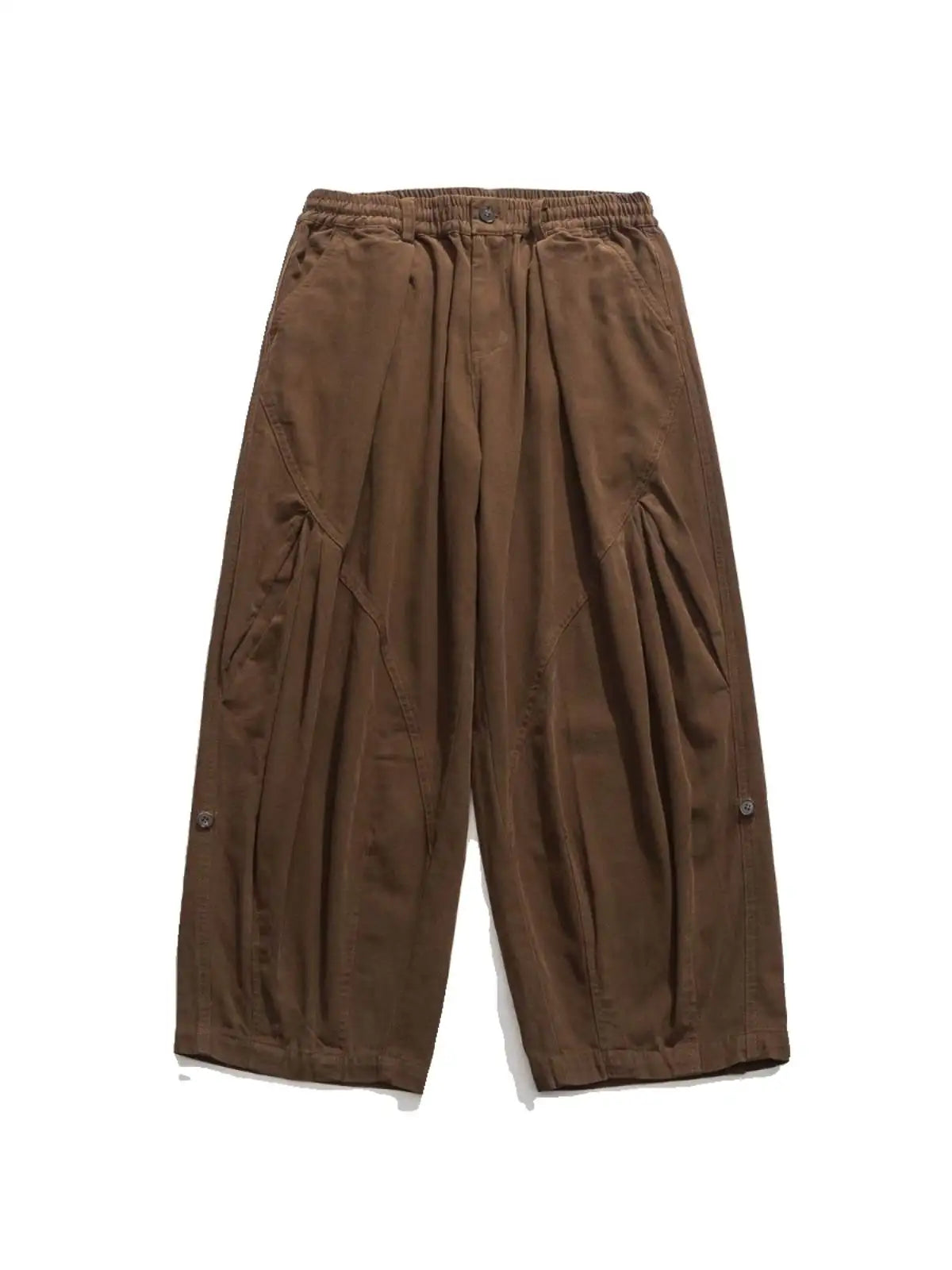 Retro Harajuku Wide-Leg Casual Pants – Lightweight Loose-Fit Straight Trousers for Effortless Spring-Autumn Style
