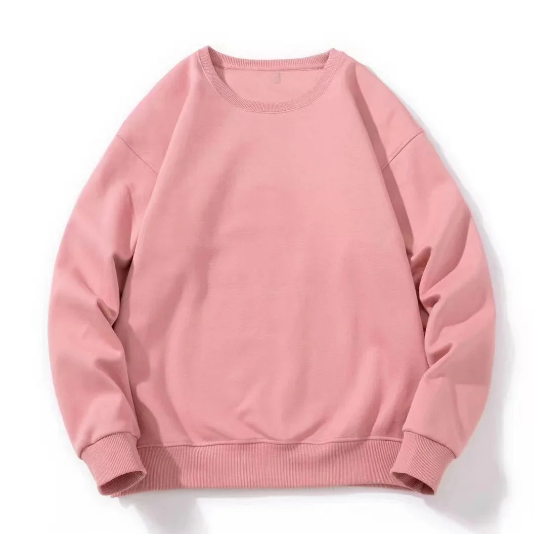 Thick Cotton Pullover Sweatshirt – Japanese-Inspired Comfort and Effortless Style for the Modern Gentleman