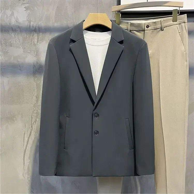 Elegant Cropped Business Blazer for Men – By Ellianto