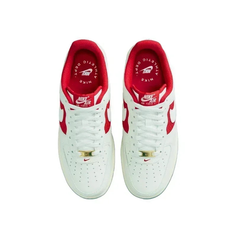Nike Air Force 1 Low '07 LV8 University Red Men Women Casual Skateboard Shoes AF1 Outdoor Unisex Sneakers FN7439-133 - Ellianto fashion Men's