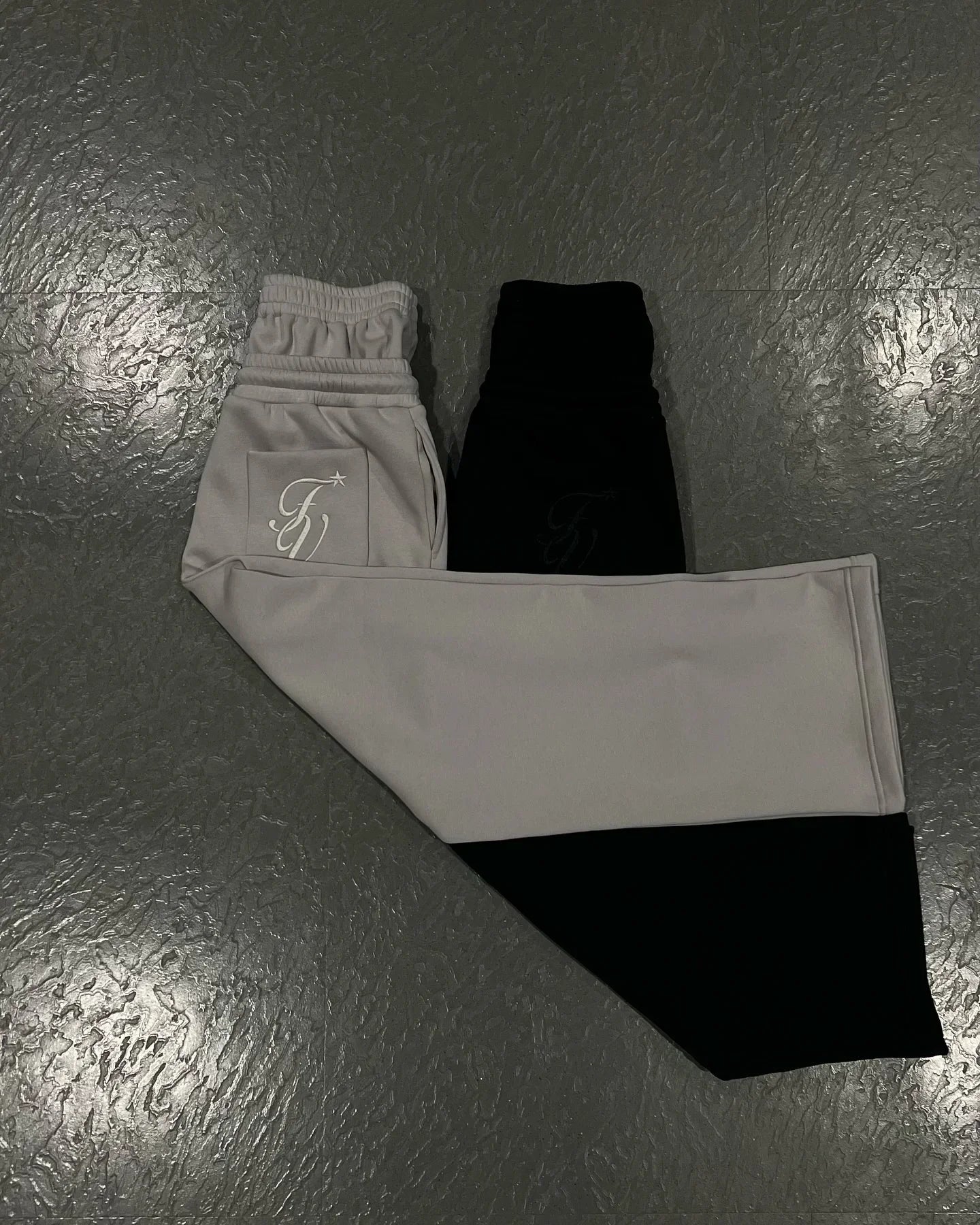 Embroidered Trousers Personality Men Clothing American Street Sweatpants Couple Clothing Matching Trendy Cool Women Pants - Ellianto fashion Men's