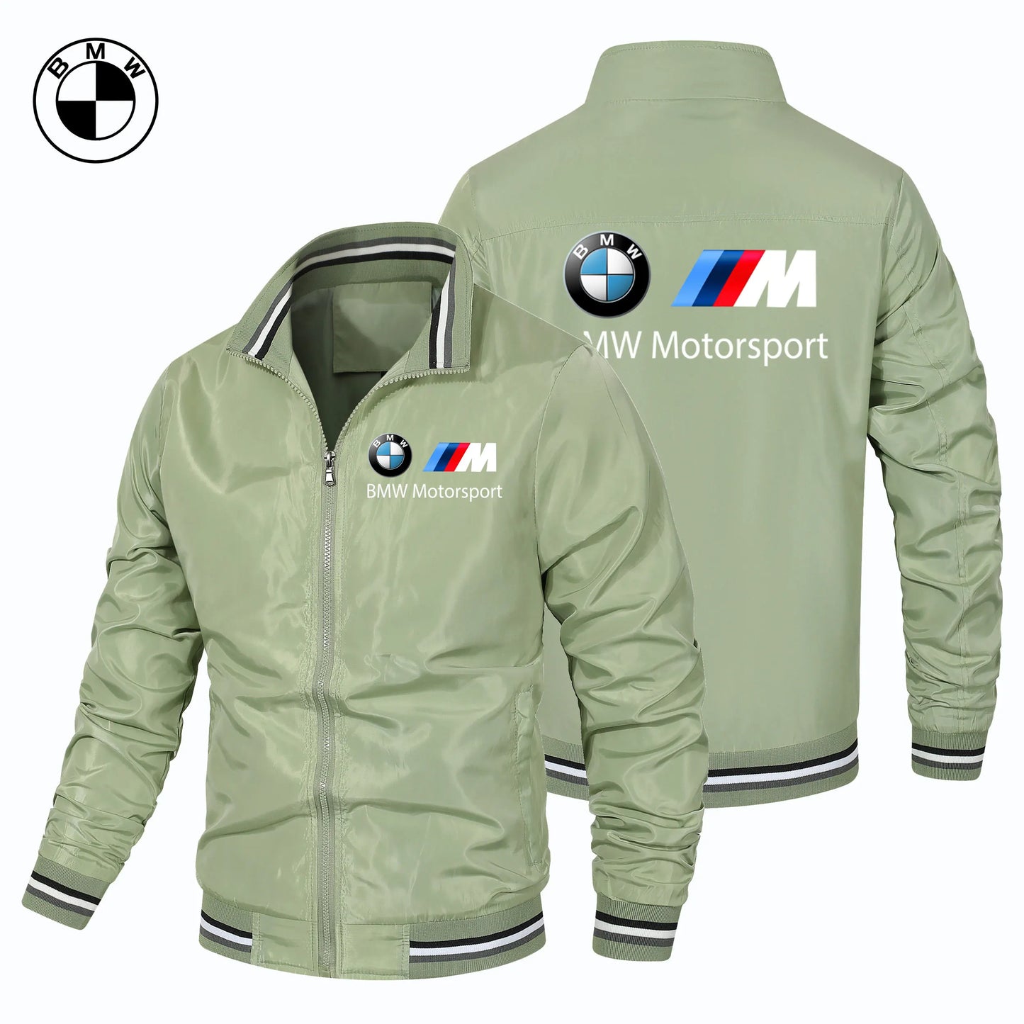 Motorcycle Zipper Top, BMW Thin Jacket, Men's Casual Windproof Jacket, Camping Spring and Autumn Casual Men's Submachine Jacket - Ellianto fashion Men's