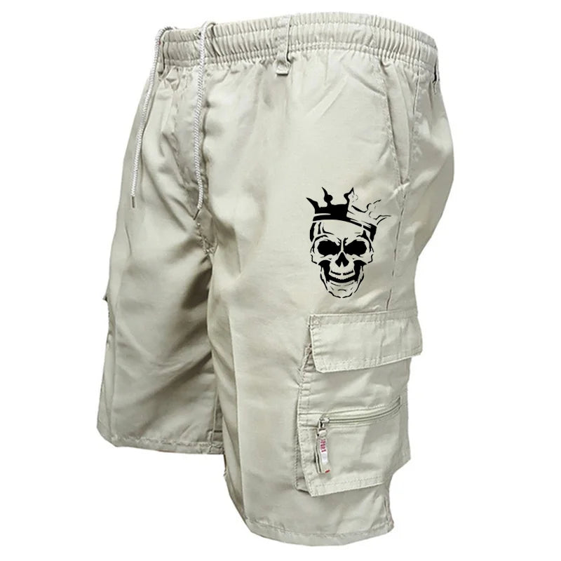 New fashionable multi-pocket men's casual shorts fitness loose casual pants camouflage tactical shorts - Ellianto fashion Men's