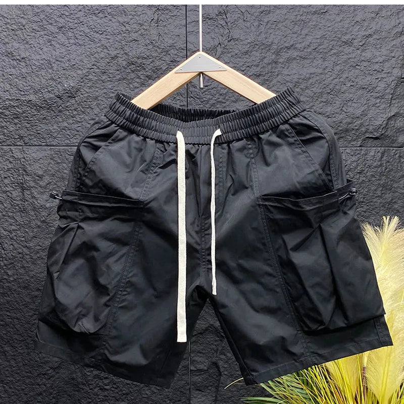 New Ice Silk ort Sve irt Men's Summer Thin Me Breathable Cool Feeling Collar Busin Top Trendy Faion Urban ... - Ellianto fashion Men's