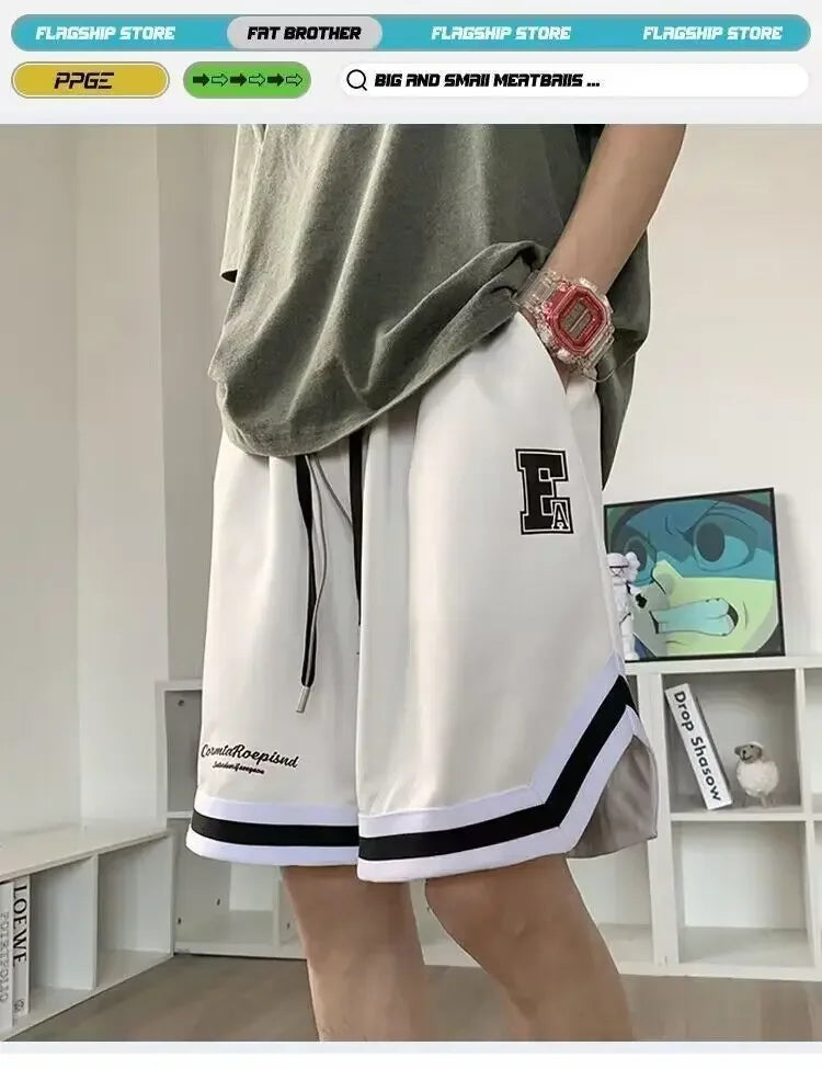 New Arriavl Summer Chicago Baskerball Pants Jersey West Coast Culture Beach Shorts Fitness Sports Training Gym Shorts Men - Ellianto fashion Men's