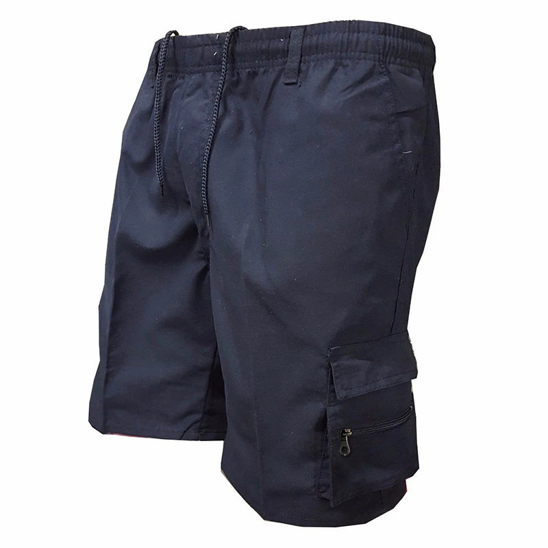 Fashion Men's Cargo Shorts Mens Tactical Pants Casual Big Pocket Sports Slacks Cargo Panels Trousers Plus Size for Male - Ellianto fashion Men's