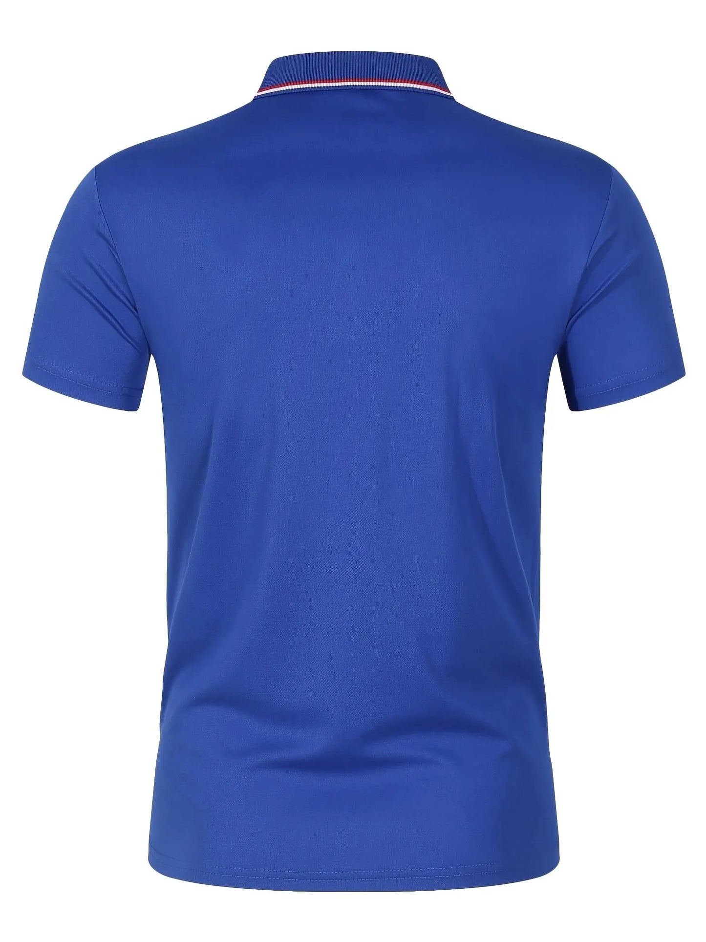 2025 Hot Sale Men's Summer Casual Breathable Comfortable Polo Shirt Men's Solid Color High Quality Short Sleeve T-Shirt - Ellianto fashion Men's