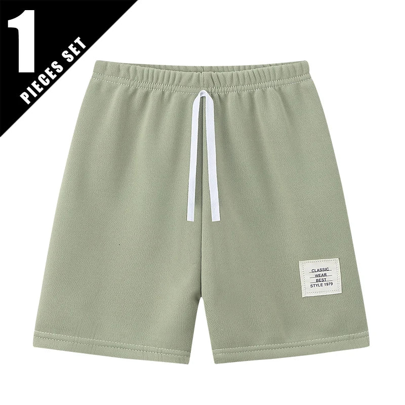 1/3 Pcs men Basic Joker Shorts Boy Leisure Sports Tether Pants Girl Fashion Comfortable Multicolor Combination Hot Pants - Ellianto fashion Men's