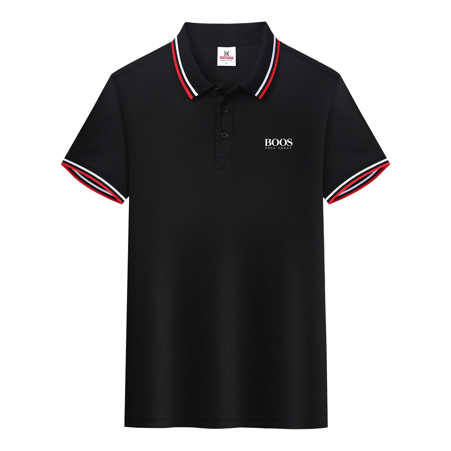 2025 Men's New Summer Embroidery Business Casual Short Sleeved POLO Shirt Fashion Short Sleeved Cool Breathable Top Polo Shirt - Ellianto fashion Men's