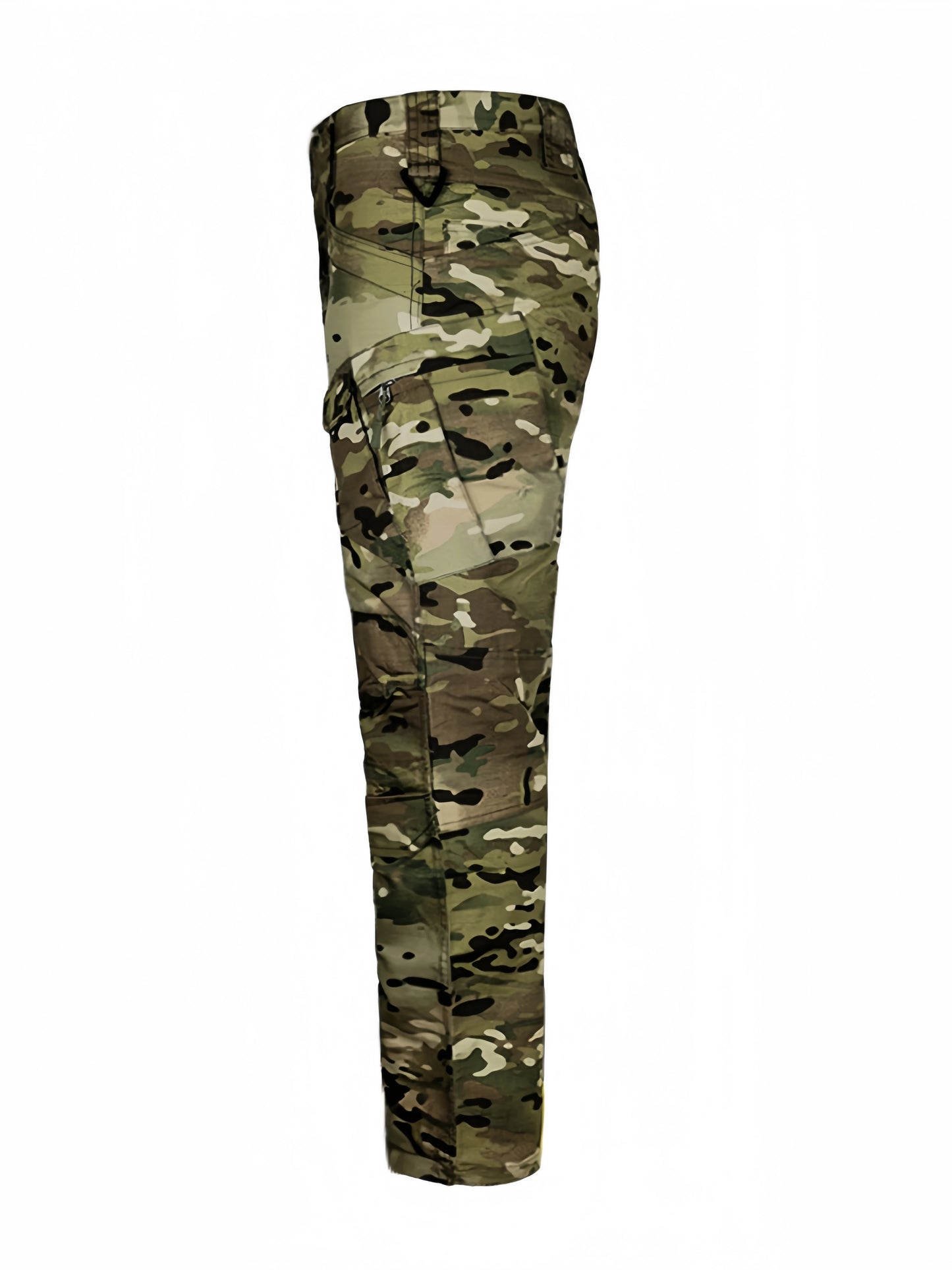 Men's Tactical Trousers Slim Pants Outdoor Overalls Straight Training Multiple Pockets Hiking Fishing Casual Pants Ix7 - Ellianto fashion Men's