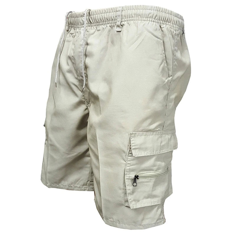 Fashion Men's Cargo Shorts Mens Casual Pants Casual Big Pocket Sports Slacks Cargo Panels Trousers Plus Size for Male - Ellianto fashion Men's