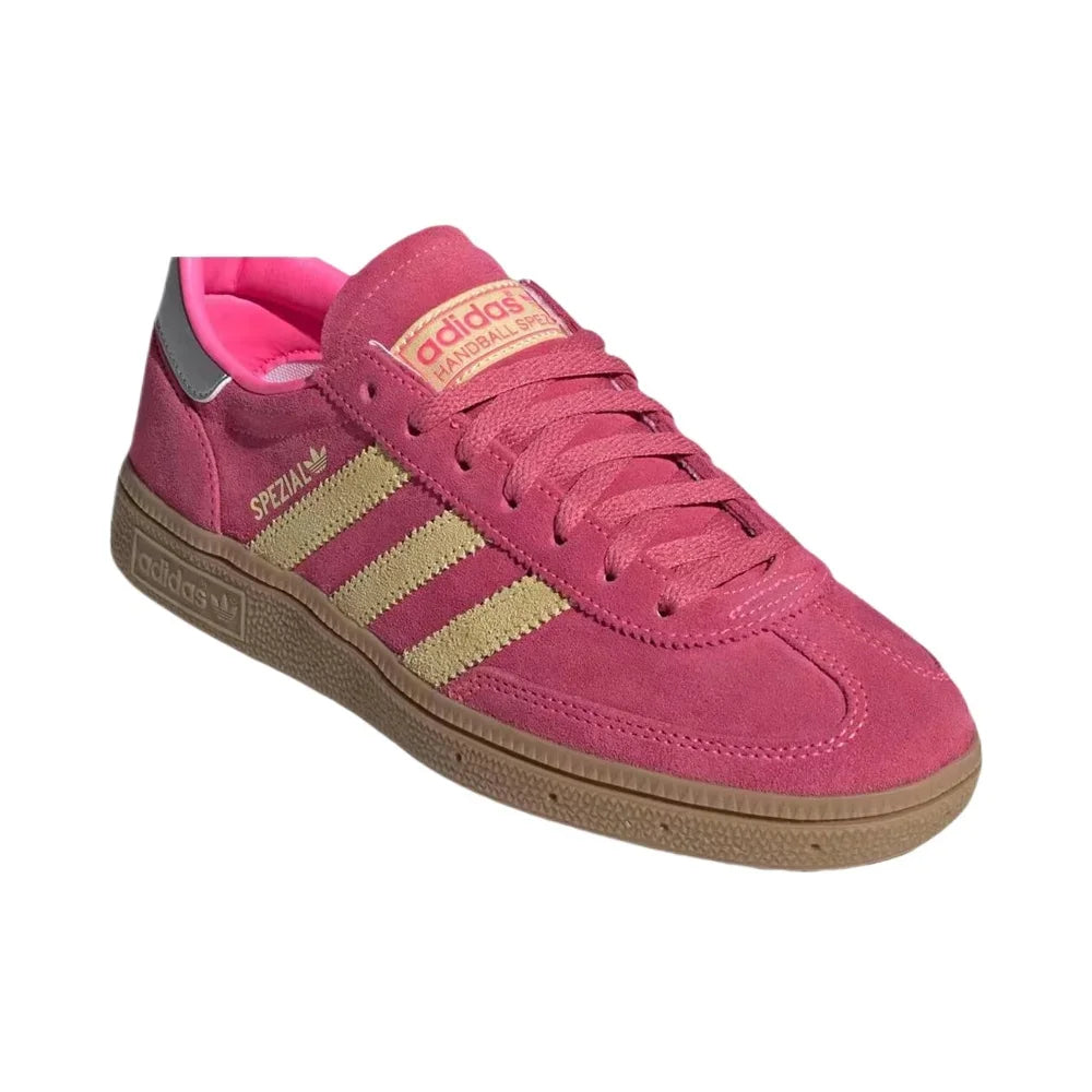 Adidas Handball Spezial Women and Men Pink Color Original Fashion Low Top Non-slip German Training Board Shoes JI1407 - Ellianto fashion Men's