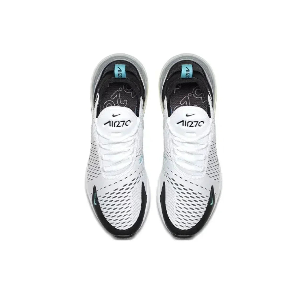 Nike Air Max 270 Breathable Air Cushion Cushioning, Casual Comfort Versatile and Trendy Outdoor Running Shoes for Men and Women - Ellianto fashion Men's