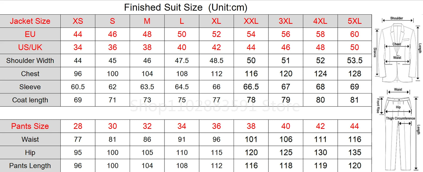 Italian Gentleman Style Wedding Man Long Tail Coat Groom Prom Tuxedos Formal Mens Suits terno masculino (Jacket +Pants +Vest) I - Ellianto fashion Men's