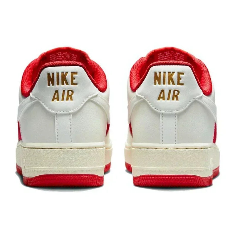 Nike Air Force 1 Low '07 LV8 University Red Men Women Casual Skateboard Shoes AF1 Outdoor Unisex Sneakers FN7439-133 - Ellianto fashion Men's