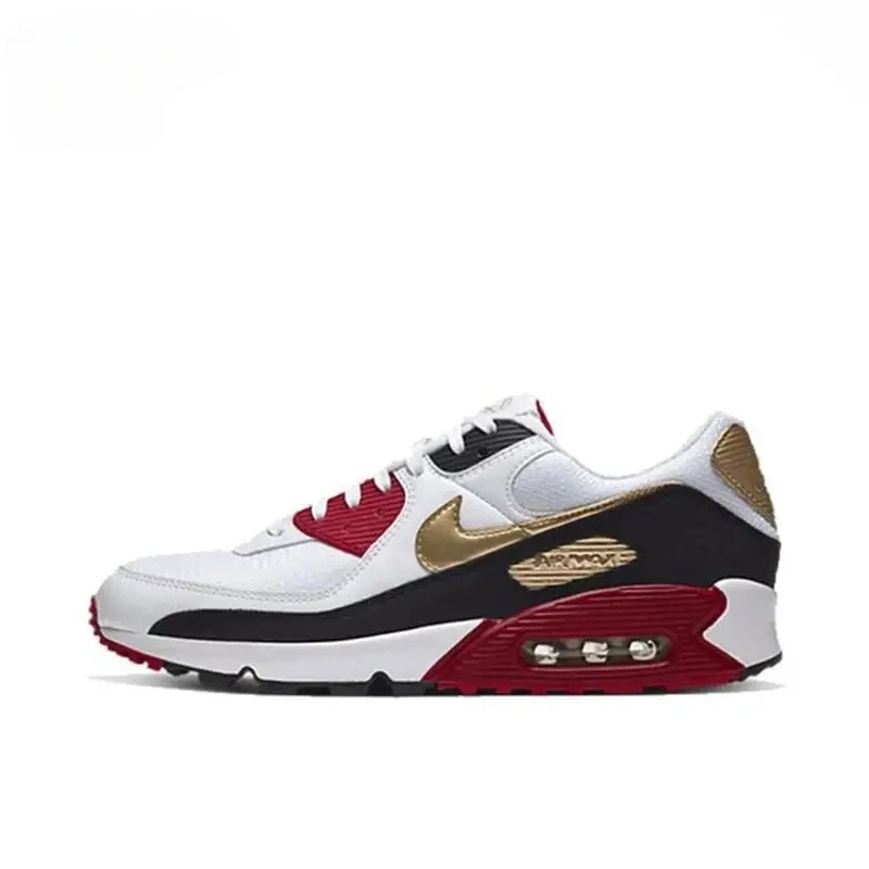 Nike Air Max 90 Running Shoe Cushion Cushioned Anti-slip Wear Retro Fashion Low Top For Both Men And Women - Ellianto fashion Men's