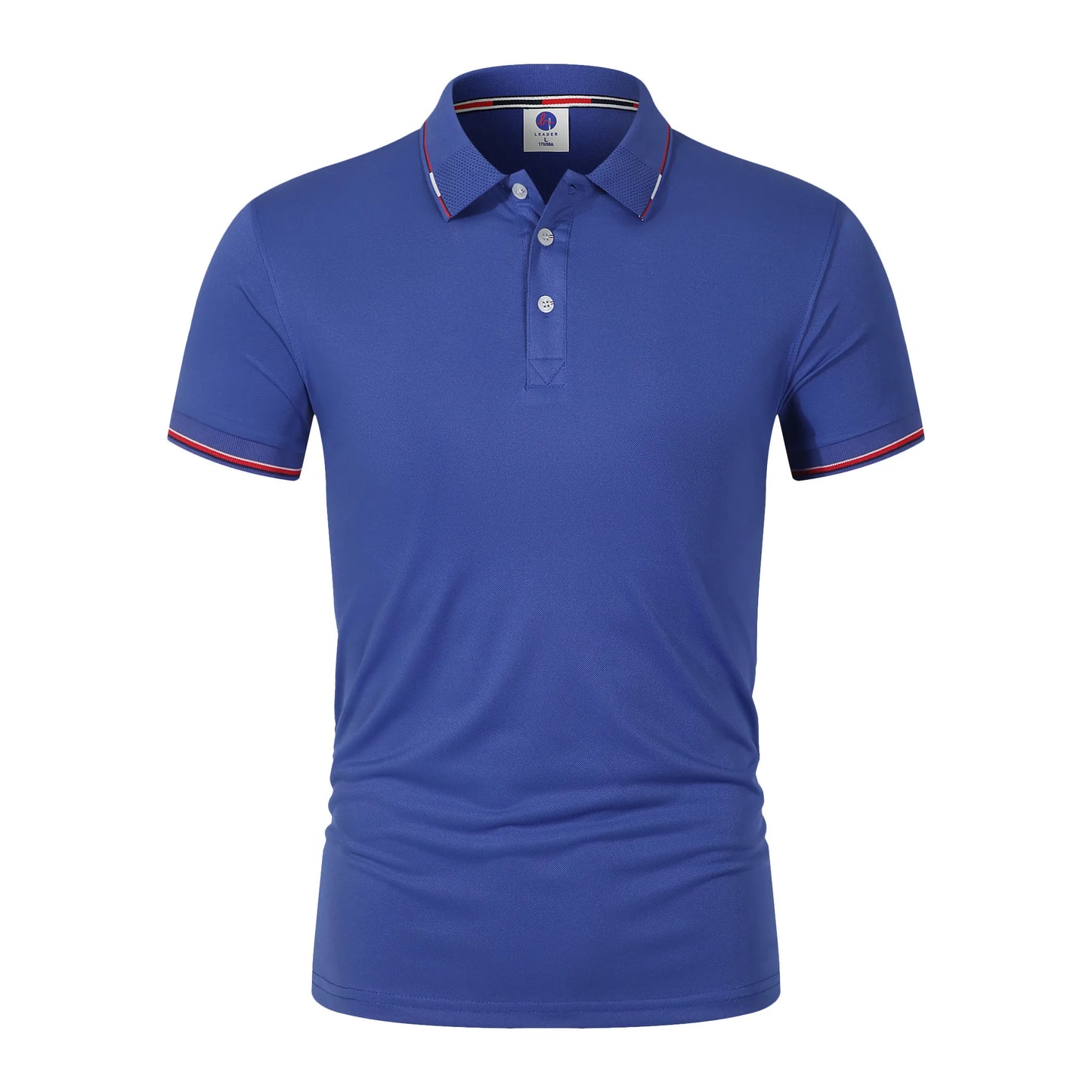 2025 New fashion high quality classic men's short sleeve polo summer casual polo collar S-3XL simple solid color breathable comf - Ellianto fashion Men's