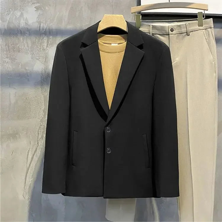 Elegant Cropped Business Blazer for Men – By Ellianto