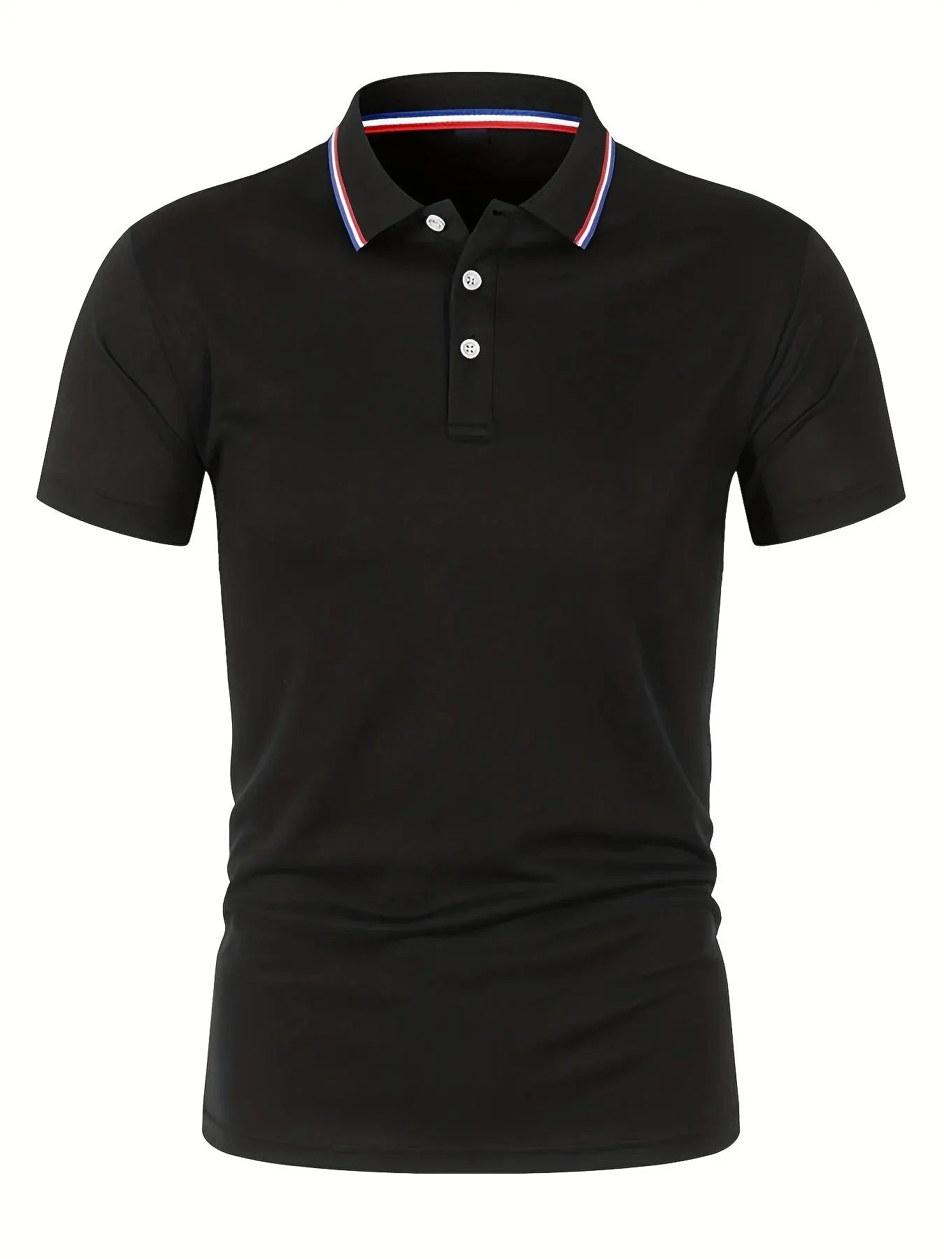2025 Hot Sale Men's Summer Casual Breathable Comfortable Polo Shirt Men's Solid Color High Quality Short Sleeve T-Shirt - Ellianto fashion Men's
