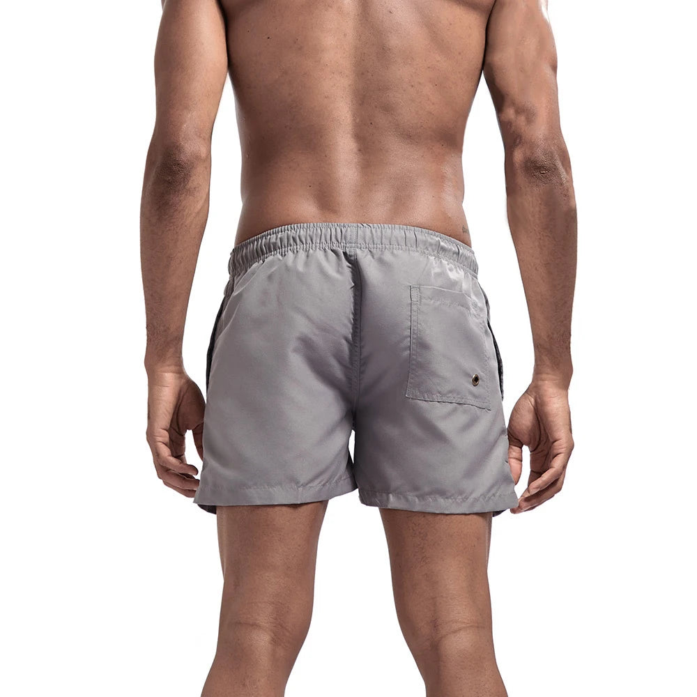 Men's Swim Shorts Swim Trunks Quick Dry Board Shorts Bathing Suit Breathable Drawstring With Pockets for Surfing Beach Summer - Ellianto fashion Men's
