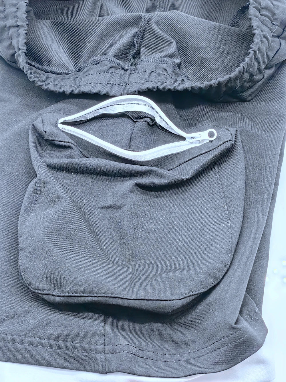 Mens Summer Cargo Shorts Cotton Workout Fitness Shorts Breathable Jogger Training Gyms Bodybuilding Multi Pocket Yellow Shorts - Ellianto fashion Men's