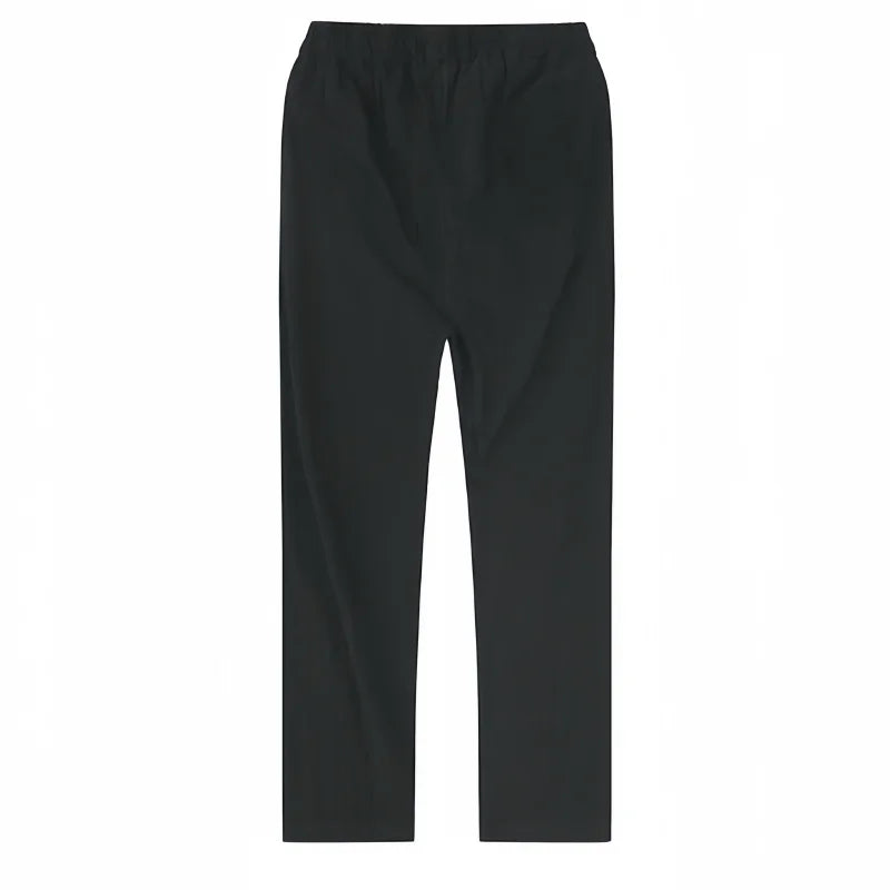 Men's Cotton Linen Pants Joggers Sweatpants Streetwear Breathable Solid Color Linen Trousers Vacation Summer Loose Pants S-5XL - Ellianto fashion Men's