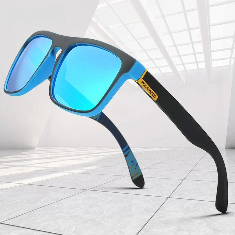 A pair fashion vintage polarized fashion glasses, retro driving fishing luxury fashion glasses, anti-glare eyewear eyepieces - Ellianto fashion Men's