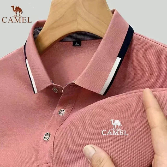 Set European brand Polo shirts for men in the new summer of 2025, high-quality, fashionable, casual, comfortable and breathable shor - Ellianto fashion Men's