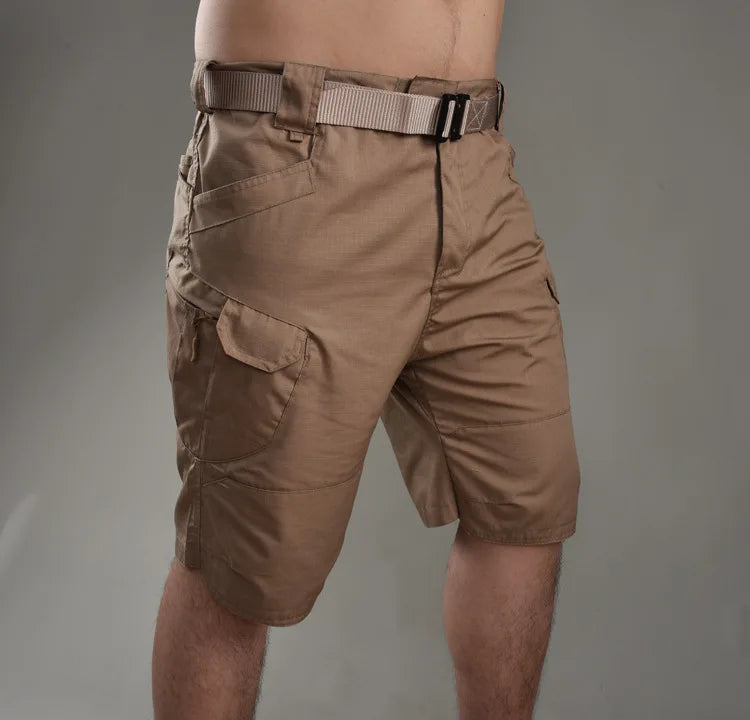 Men's Breathable and Wear-Resistant Urban Tactical 5-Inch Shorts - Tactical Military Fanatic Outdoor Training Hiking Shorts - Ellianto fashion Men's