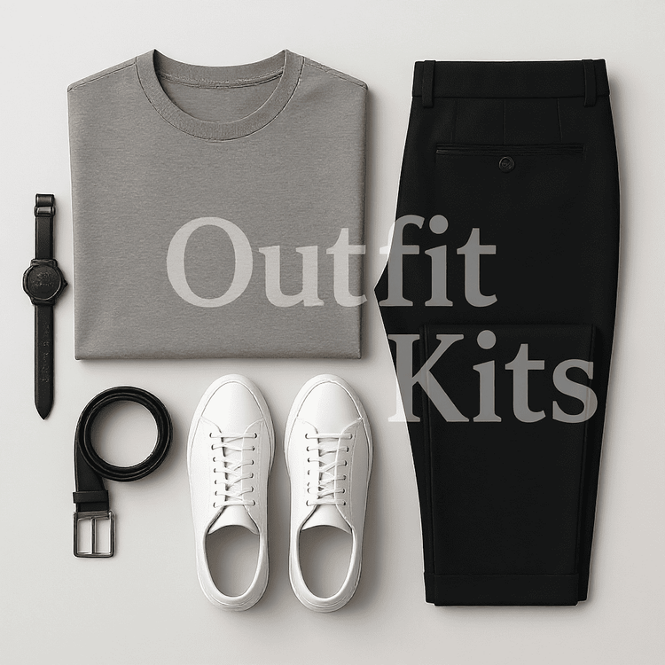 set complete outfit shorts + t-shirt - Ellianto fashion Men's