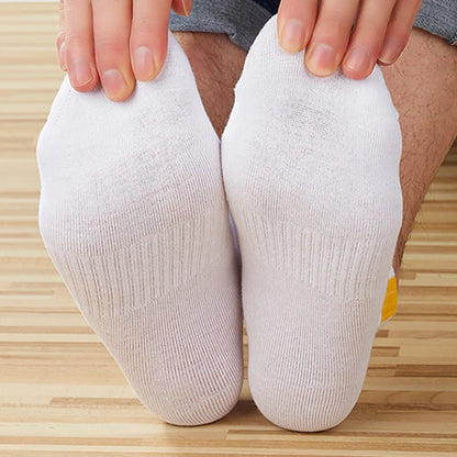 10pieces=5pair/lot Summer Cotton Man Short Socks Fashion Breathable Boat Socks Comfortable Casual Socks Male Big Size White Hot - Ellianto fashion Men's
