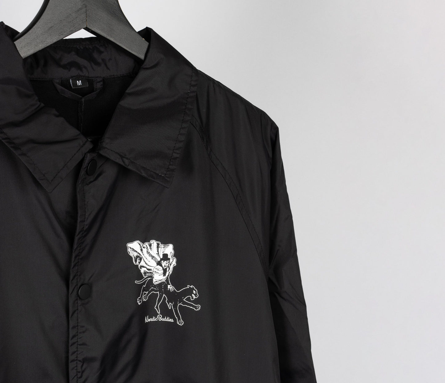 Coach Jacket The Hobgoblin - Black - Ellianto fashion Men's