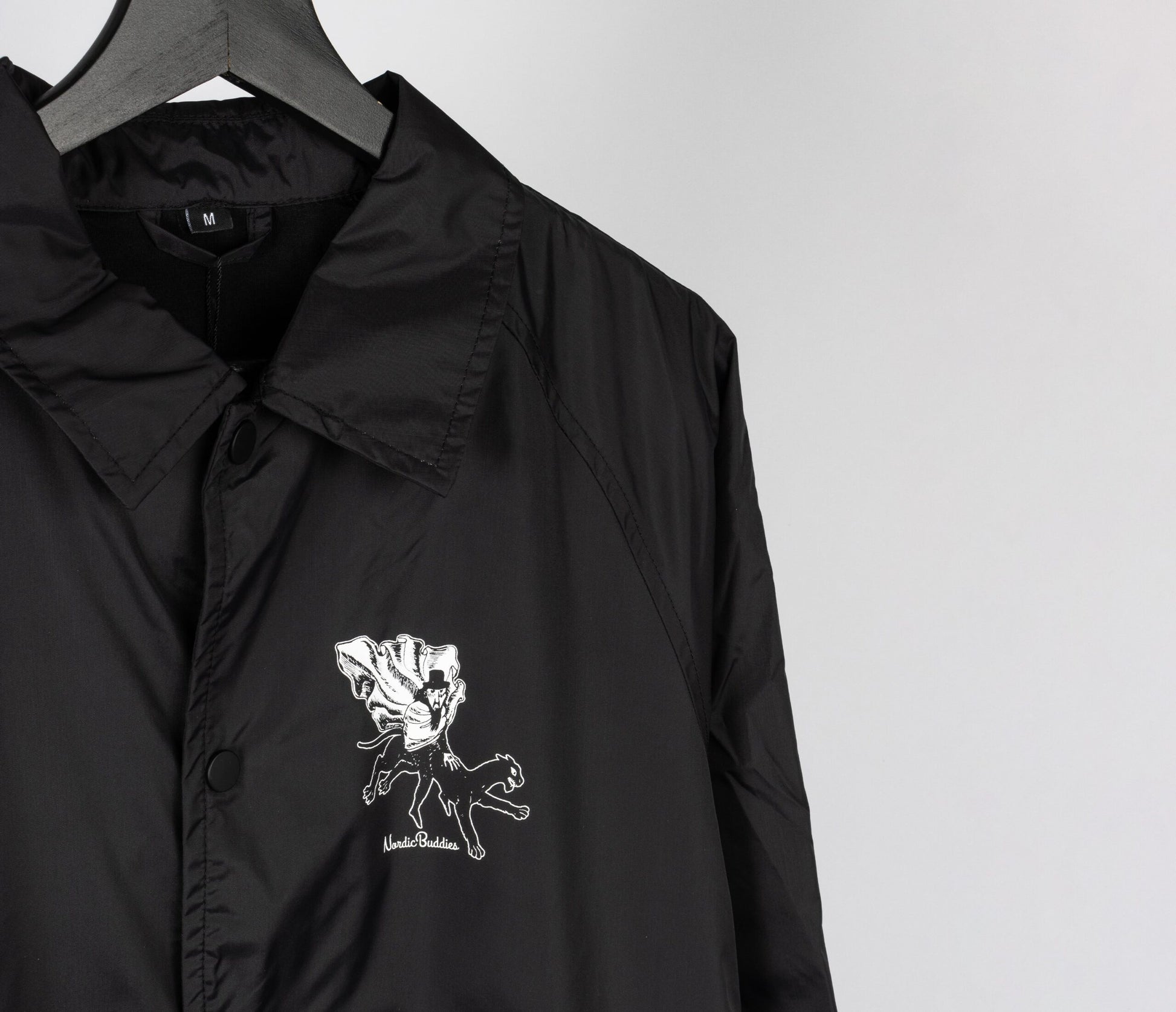 Coach Jacket The Hobgoblin - Black - Ellianto fashion Men's