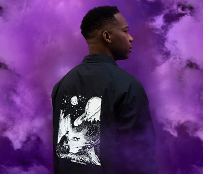 Coach Jacket The Hobgoblin - Black - Ellianto fashion Men's