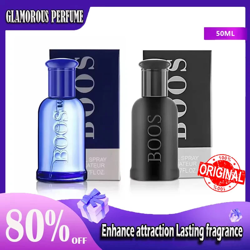 50ml Hot Sale Perfume For Men Self Confidence Cologne Perfume Atomizer Fresh Temptation Gentleman Parfum Male Fragrance Cologne - Ellianto fashion Men's